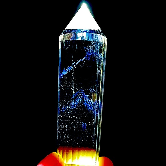 AMAZING 24 Sided Super large Vogel Style Clear Quartz Crystal Wand!!! Reiki ✅ - Picture 4 of 9